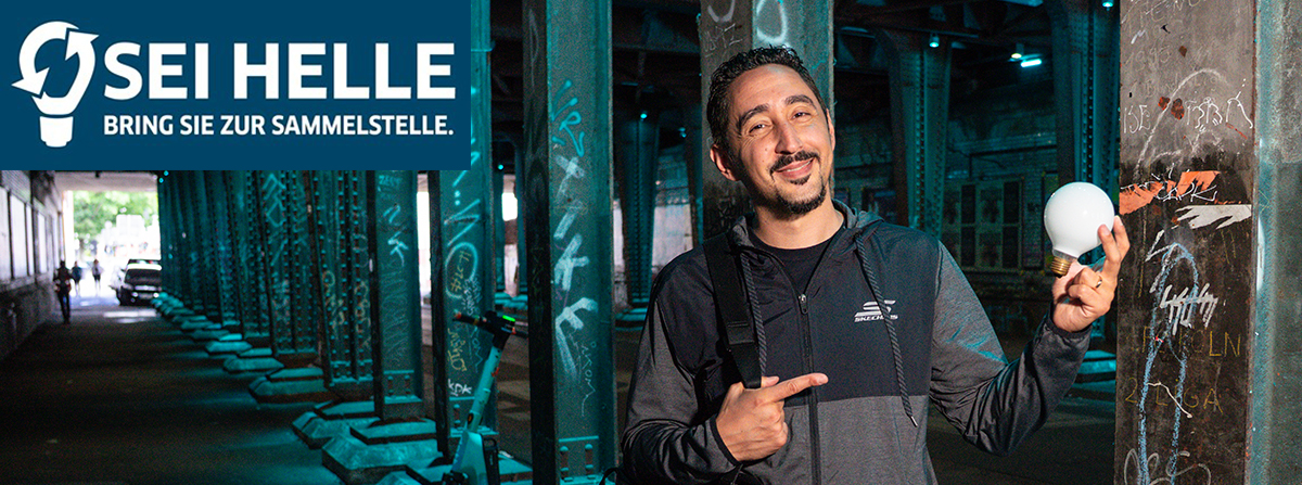 Sei helle, bring sie zur Sammelstelle!